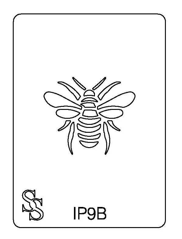 IMPRESSION PLATE IP9B BEE